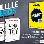 Milllle Mercis : tentez de gagner les livres de Nicolas Bordas et Joe La Pompe !