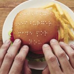 Wimpy : des burgers avec une surface en braille pour les aveugles !