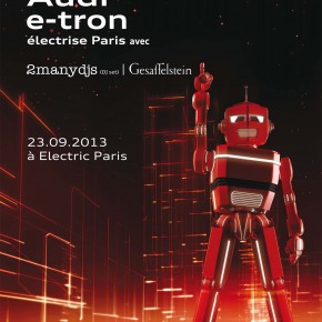 Audi #e_tron : 1 soirée électrique avec 2manyDJs et Gesaffelstein à Paris ! Audi #e_tron : 1 soirée électrique avec 2manyDJs et Gesaffelstein à Paris !