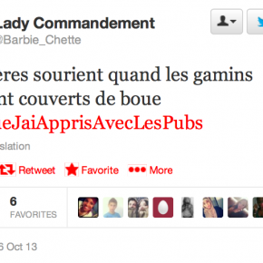 Publicité : les meilleurs tweets du hashtag #CeQueJaiApprisAvecLesPubs Publicité : les meilleurs tweets du hashtag #CeQueJaiApprisAvecLesPubs