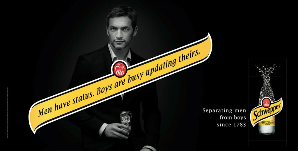schweppes-publicite-marketing-affiche-separating-men-from-boys-women-from-girls-since-1783-agence-herezie-paris-1