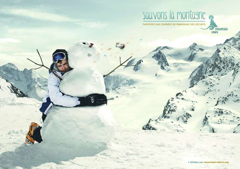 llllitl-mountain-riders-sauvons-la-montagne-publicité-bonhomme-de-neige-agence-marcel-environnement