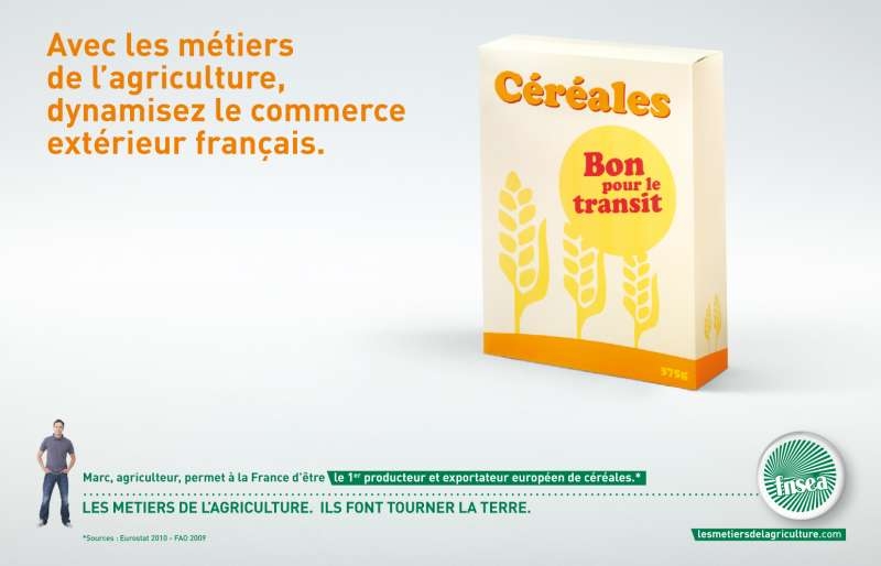 llllitl- FNSEA (Fédération Nationale des Syndicats d'Exploitants Agricoles-publicité-print-marketing-métiers-agriculture-agence-babel