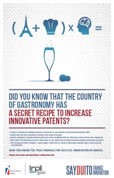 llllitl-l'AFII (Agence Française pour les Investissements internationaux) et de l'INPI (Institut National de la Propriété Industrielle)-publicité-print-advertising-commercia-ad-say-oui-to-france-say-oui-to-innovation-agence-publicis-consultants