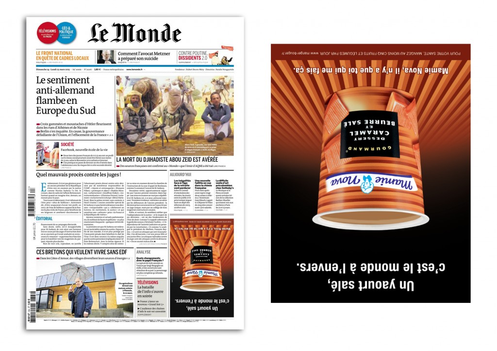 llllitl-mamie-nova-publicité-créative-advertising-creativity-yaourt-yogourt-chocolat-journal-le-monde-newspaper-print-ad-agence-dufresne-corrigan-scarlett