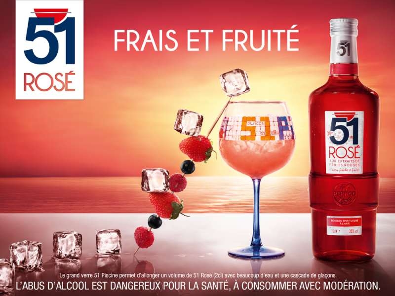 llllitl-pernod-ricard-51-rosé-pastis-été-publicité-marketing-alcool-apéritif-fruits-glacons-agence-marcel