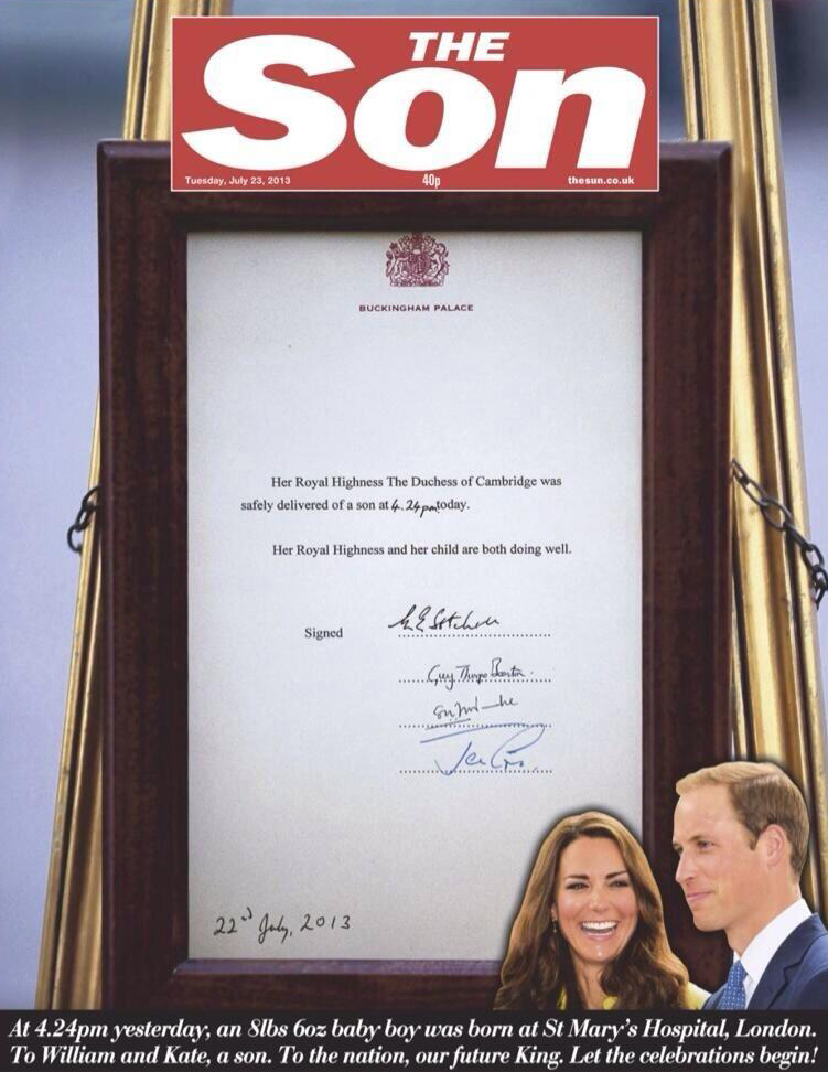 Royalbaby 30 Publicites Qui Rebondissent Sur La Naissance Du Bebe Royal Llllitl