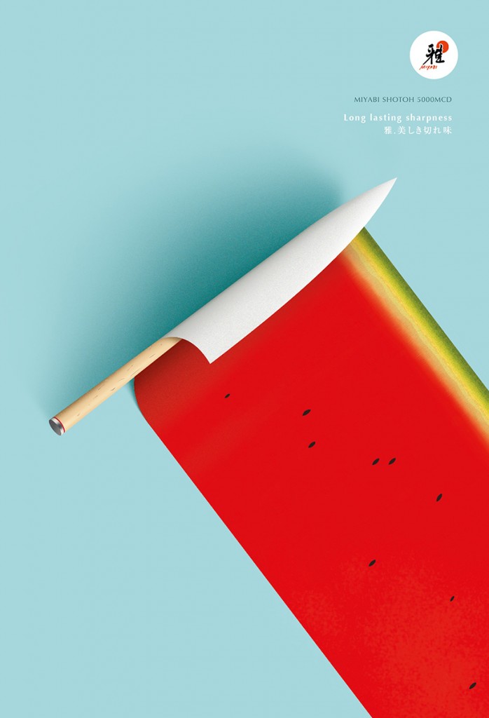 miyabi-sujihiki-sharp-knife-publicité-ad-marketing-print-long-lasting-sharpness-agence-herezie-2