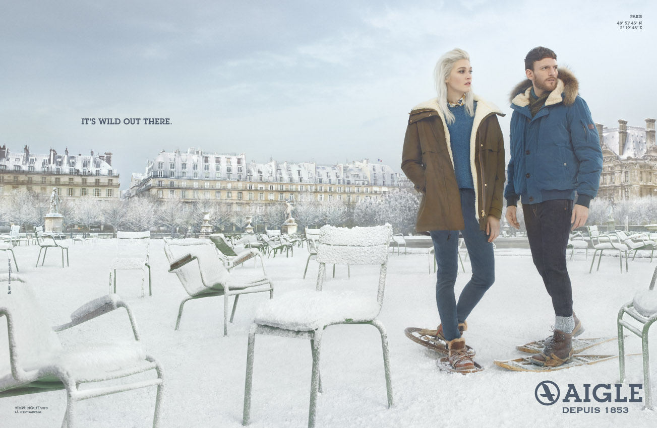 aigle-publicité-marketing-neige-paris-print-parka-expédition-raquettes-betc-2