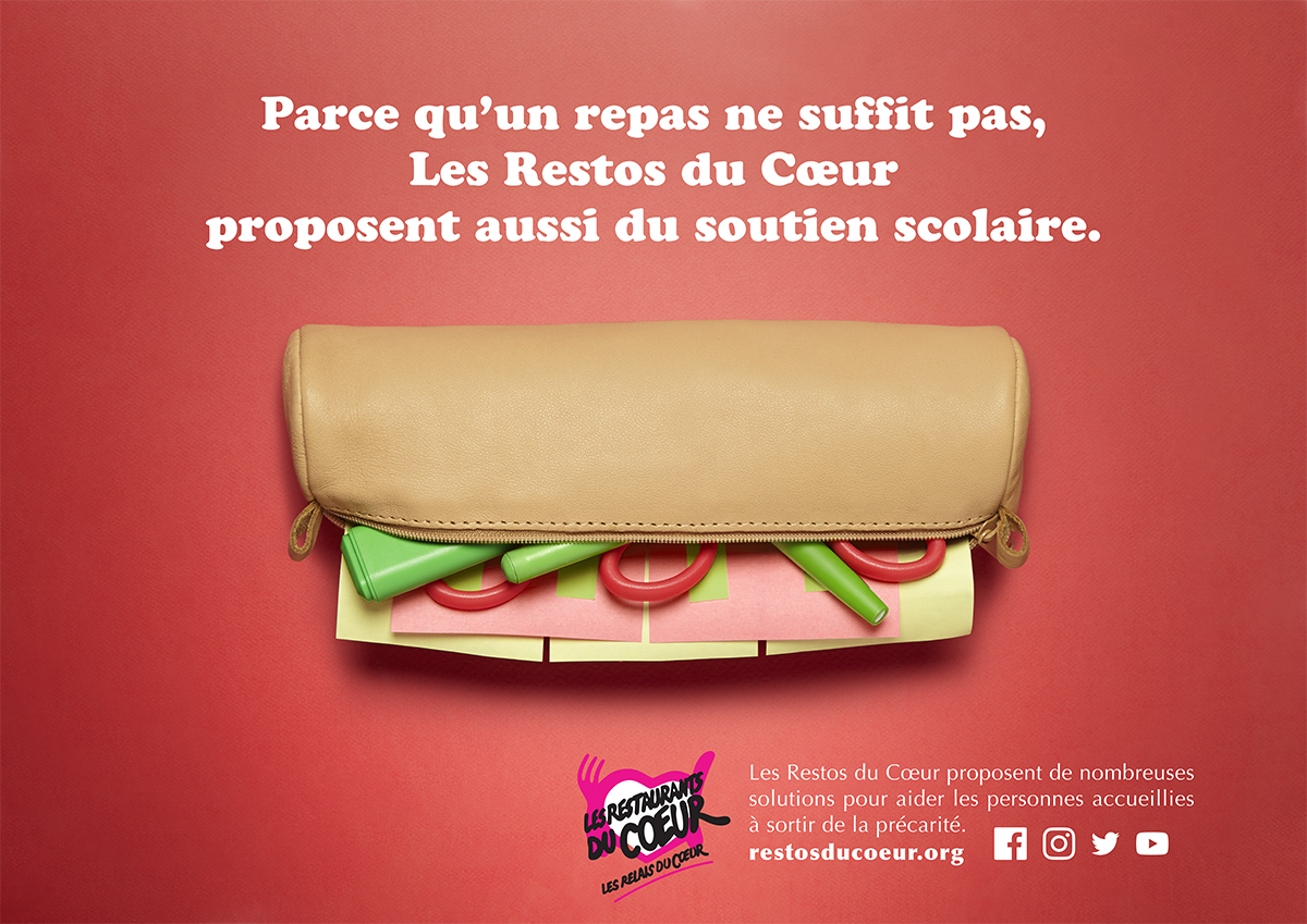 La 1ère campagne publicitaire des Restos du Coeur •LLLLITL