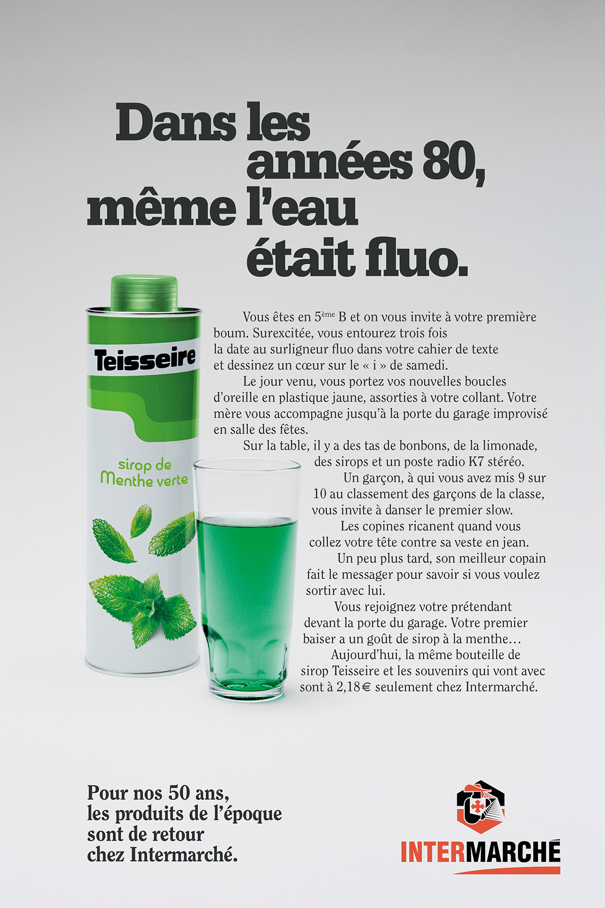intermarche-50-ans-tf1-evelyne-leclercq-agence-romance-teisseire-packaging-1960-1970
