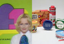 intermarche-50-ans-tf1-evelyne-leclercq-amora-capitaine-cook-caprice-des-dieux-galettes-st-michel-la-vache-qui-rit-nivea-orangina-tartare-teisseire-packaging