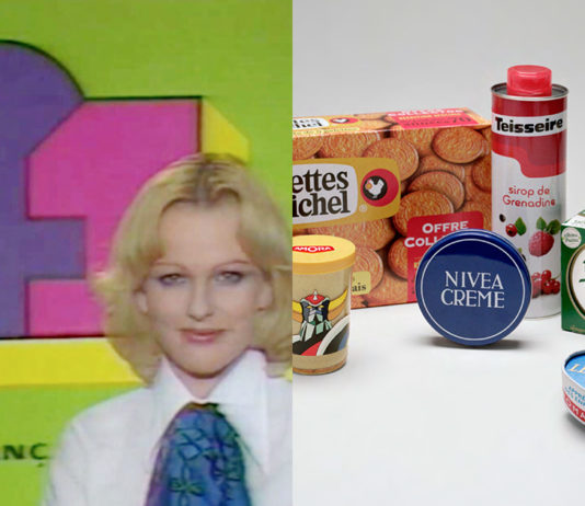 intermarche-50-ans-tf1-evelyne-leclercq-amora-capitaine-cook-caprice-des-dieux-galettes-st-michel-la-vache-qui-rit-nivea-orangina-tartare-teisseire-packaging