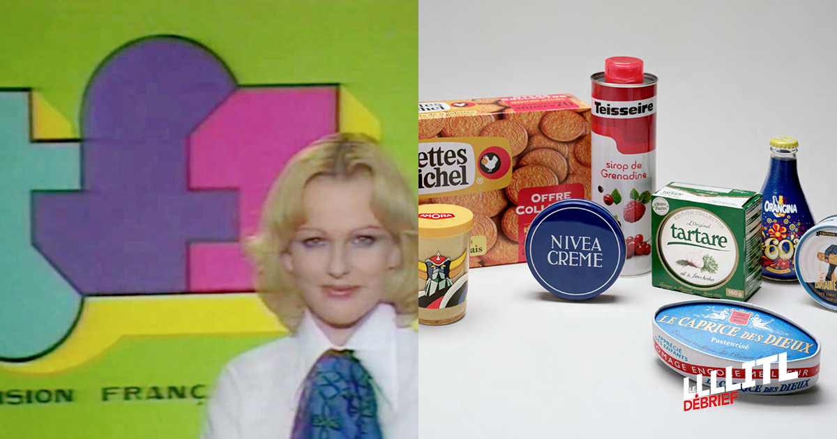 intermarche-50-ans-tf1-evelyne-leclercq-amora-capitaine-cook-caprice-des-dieux-galettes-st-michel-la-vache-qui-rit-nivea-orangina-tartare-teisseire-packaging