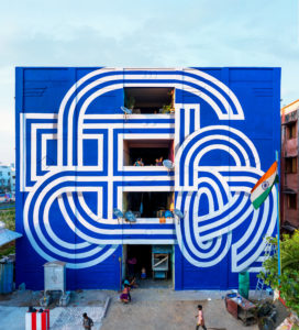 start-india-mural-painting-blue-type-typography-ben-johnston-artist-toronto-canada-1