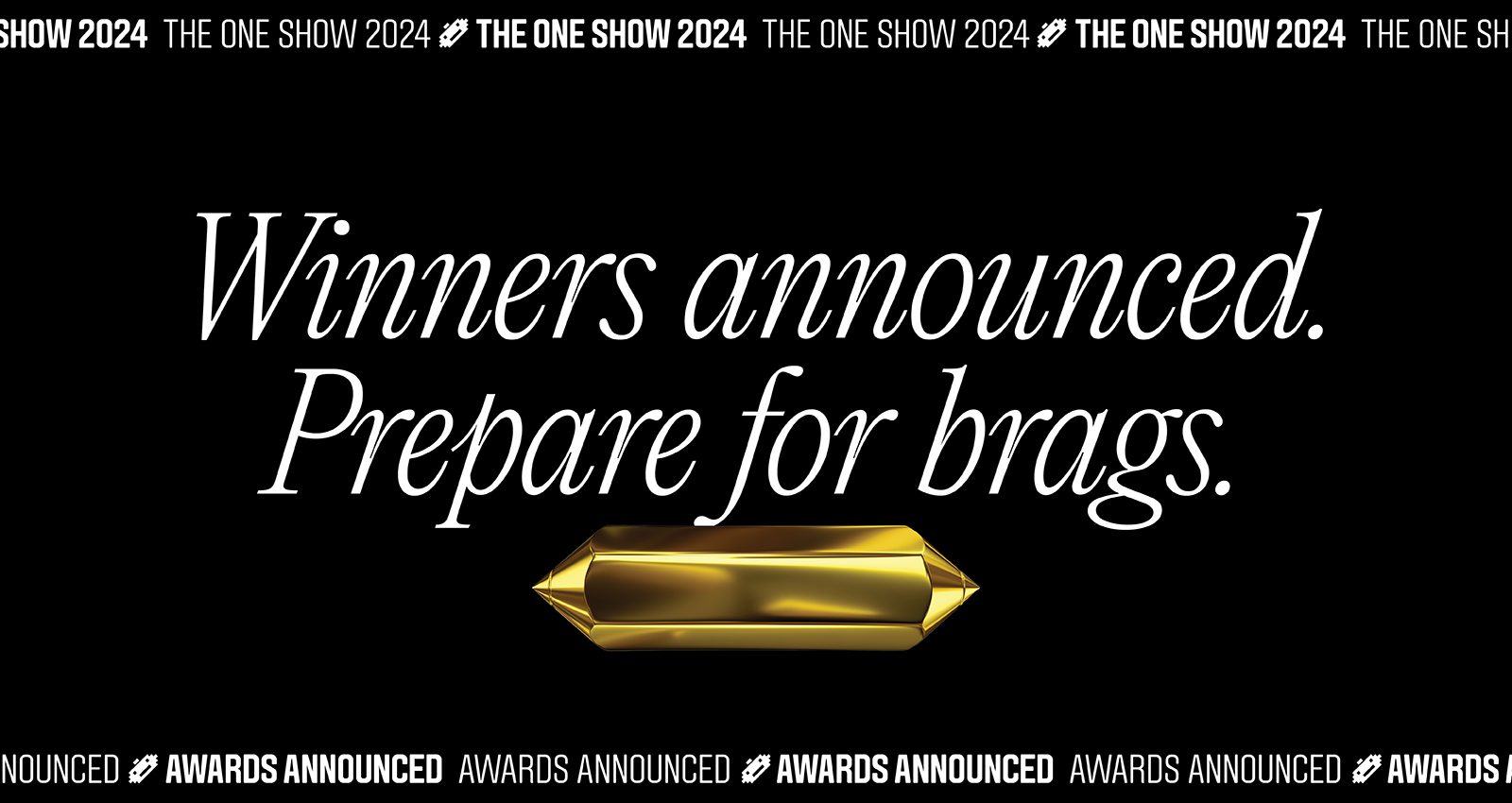 2024 One Show winners prepare to brag
