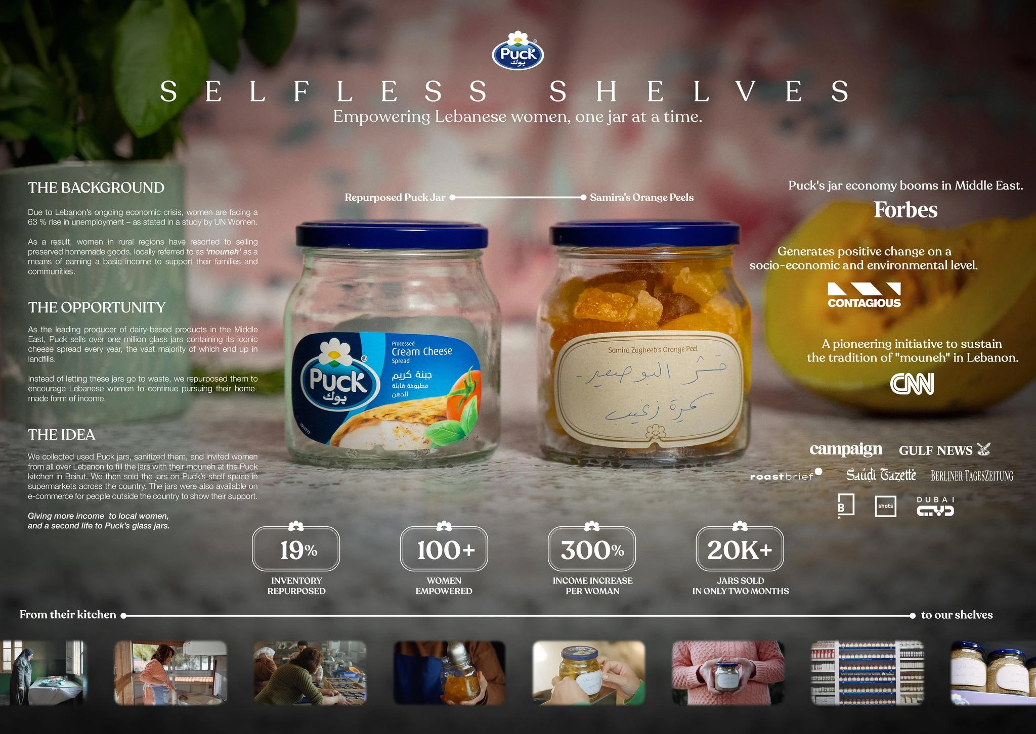 Arla Selfless Shelves FP7 McCann Dubai cannes lions
