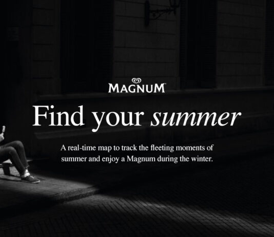 Magnum「Find Your Summer - Doorstep」冬に夏を探すアイスクリーム革命クマ 作品 3
