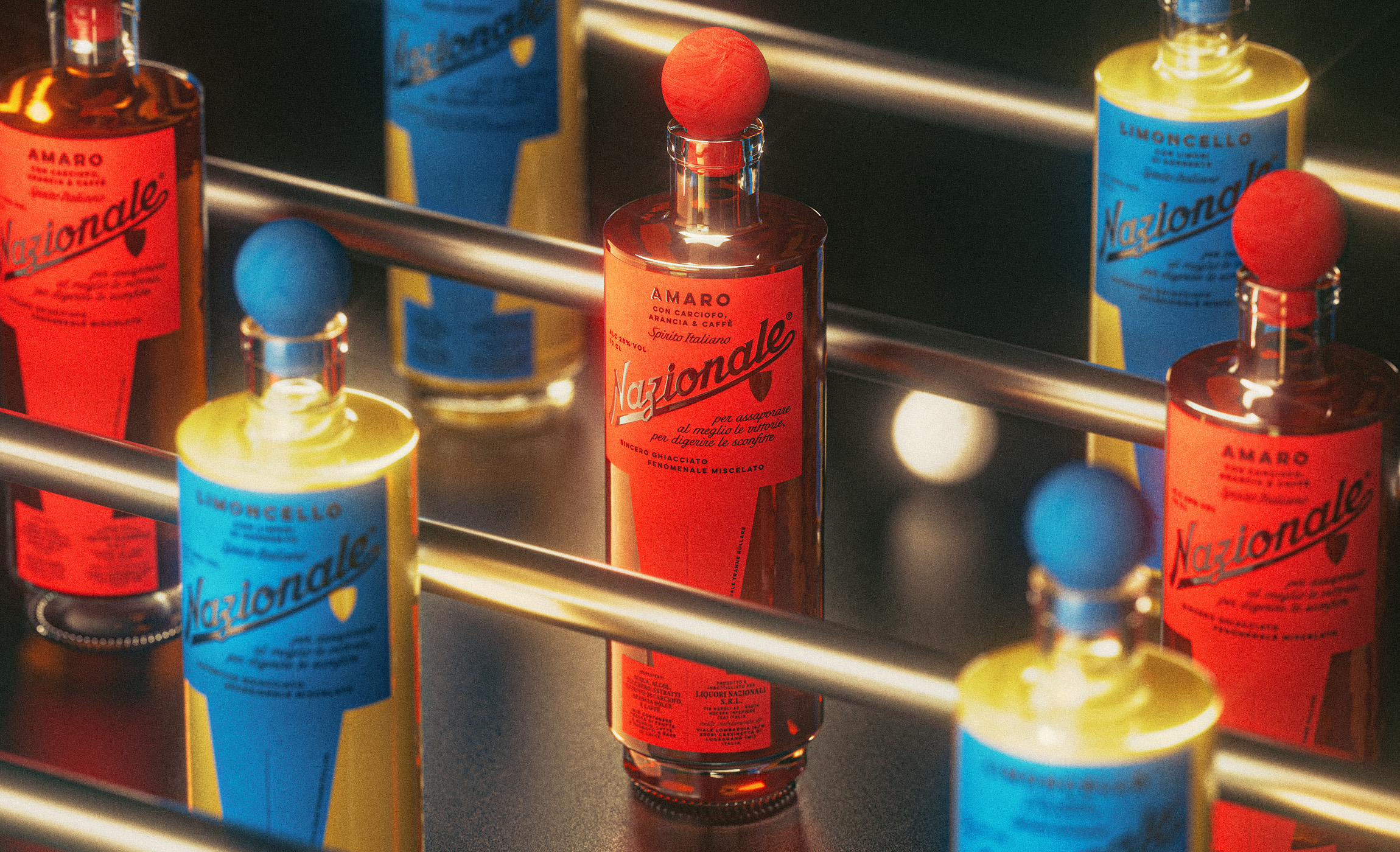 Nazionale - Spirito Italiano for Liquori Nazionali Auge Design Florence Packaging Design Grand Prix ADC Awards 2025 3