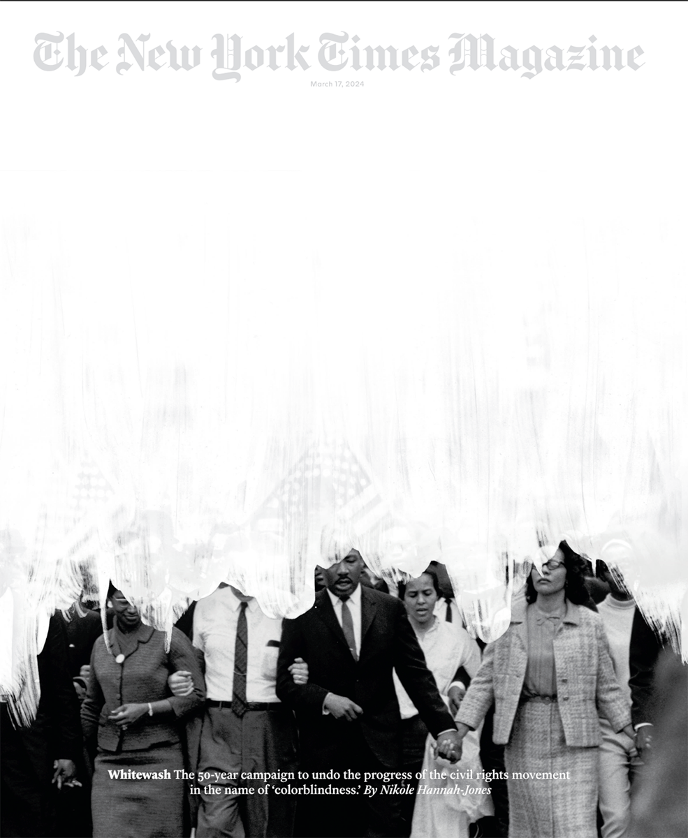 The New York Times Magazine NYC Whitewash magazine newspaper cover design grand prix ADC Awards 2025