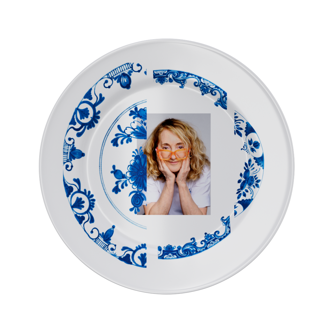 Susan-Hoffman-Chief-Creative-Officer-Wieden-Kennedy-Amsterdam-Netherlands-Photo-Plate-Porcelain-Dutch