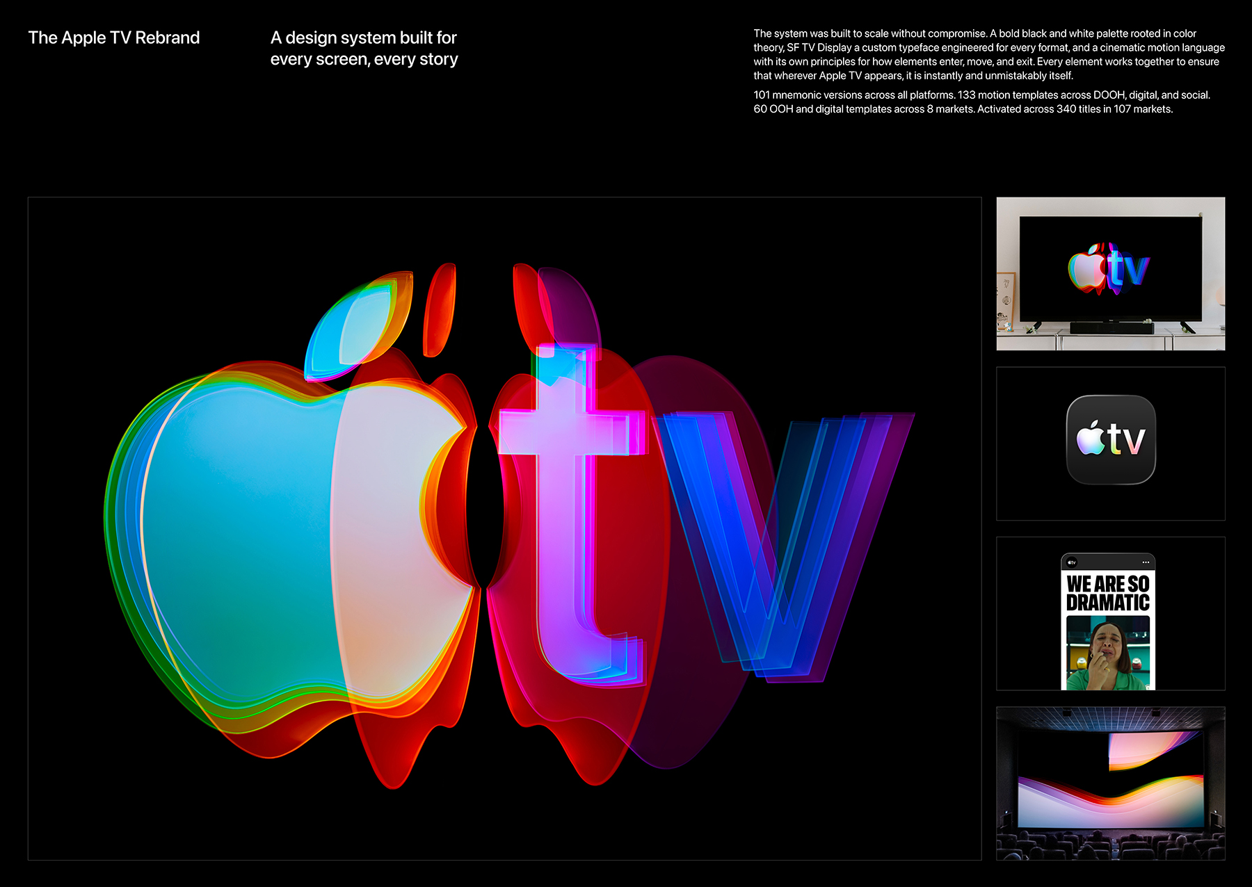 Cannes Lions 2026 Design Grand Prix Apple TV Rebrand by TBWA Media Arts Lab Los Angeles