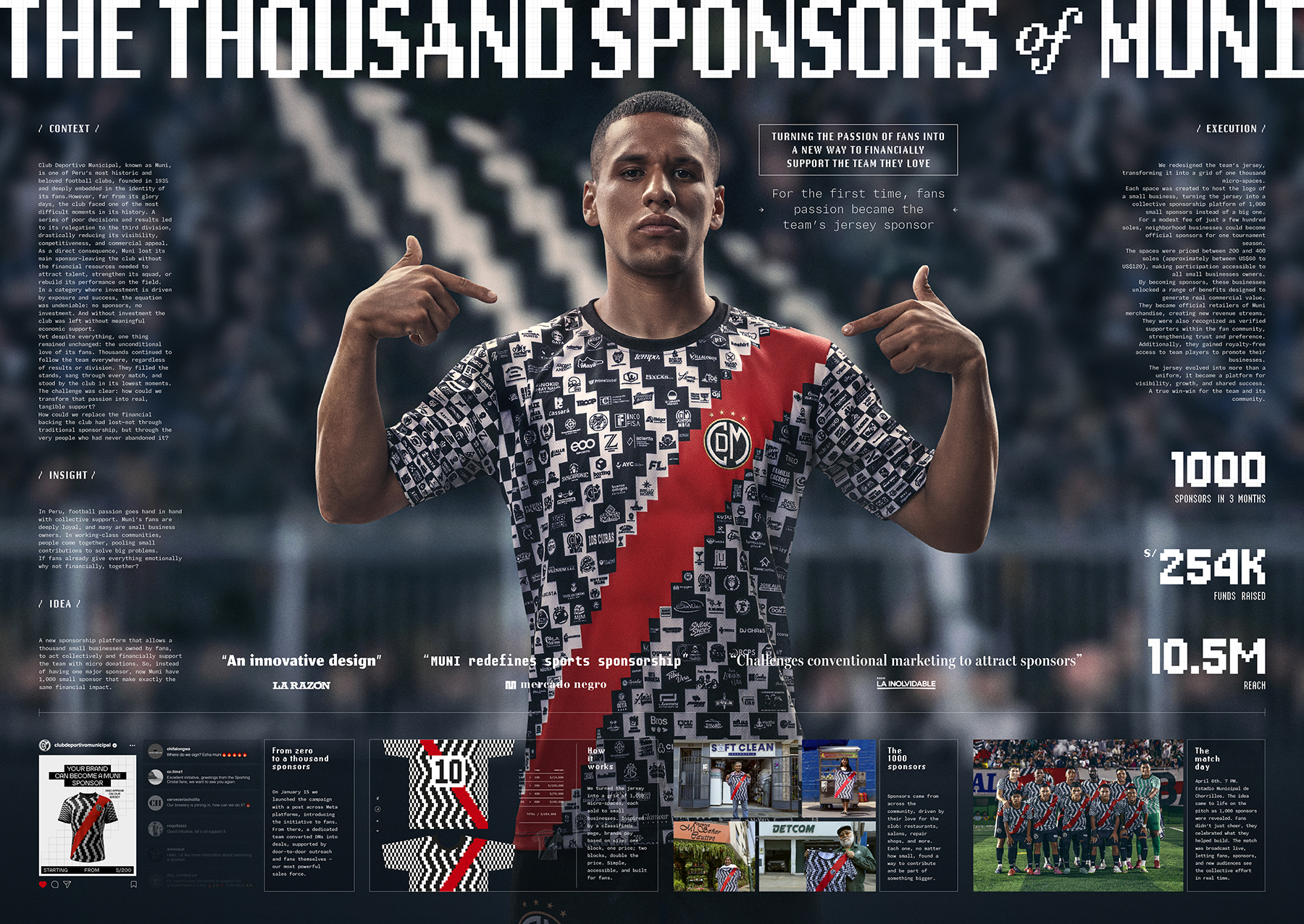 Cannes Lions 2026 Entertainment For Sport Grand Prix Club Deportivo Municipal The Thousand Sponsors Of Muni by McCann Lima