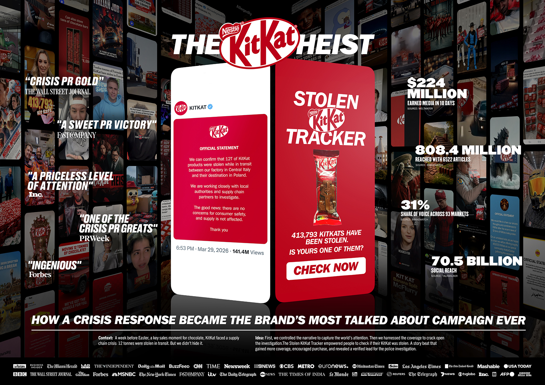 Cannes Lions 2026 PR Grand Prix KitKat The KitKat Heist by Burson VML London