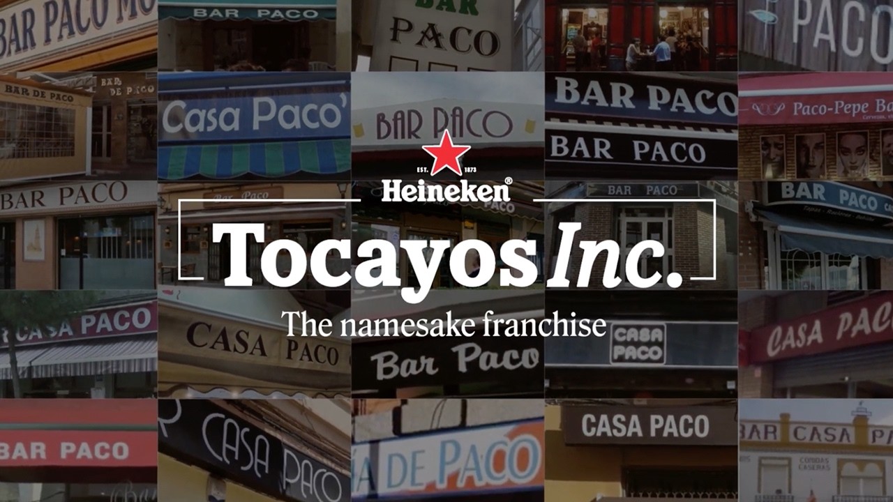 Heineken - Tocayos Building A Namesake Franchise