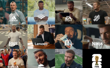 David Beckham FIFA World Cup 2026 advertising marketing ads sponsors