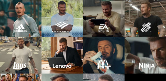 David Beckham FIFA World Cup 2026 advertising marketing ads sponsors