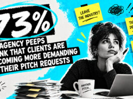 Pitching is driving 74% of ad people toward the exit agencies-brands-pitches-creative-reviews-the-great-pitch-company-poll-2026
