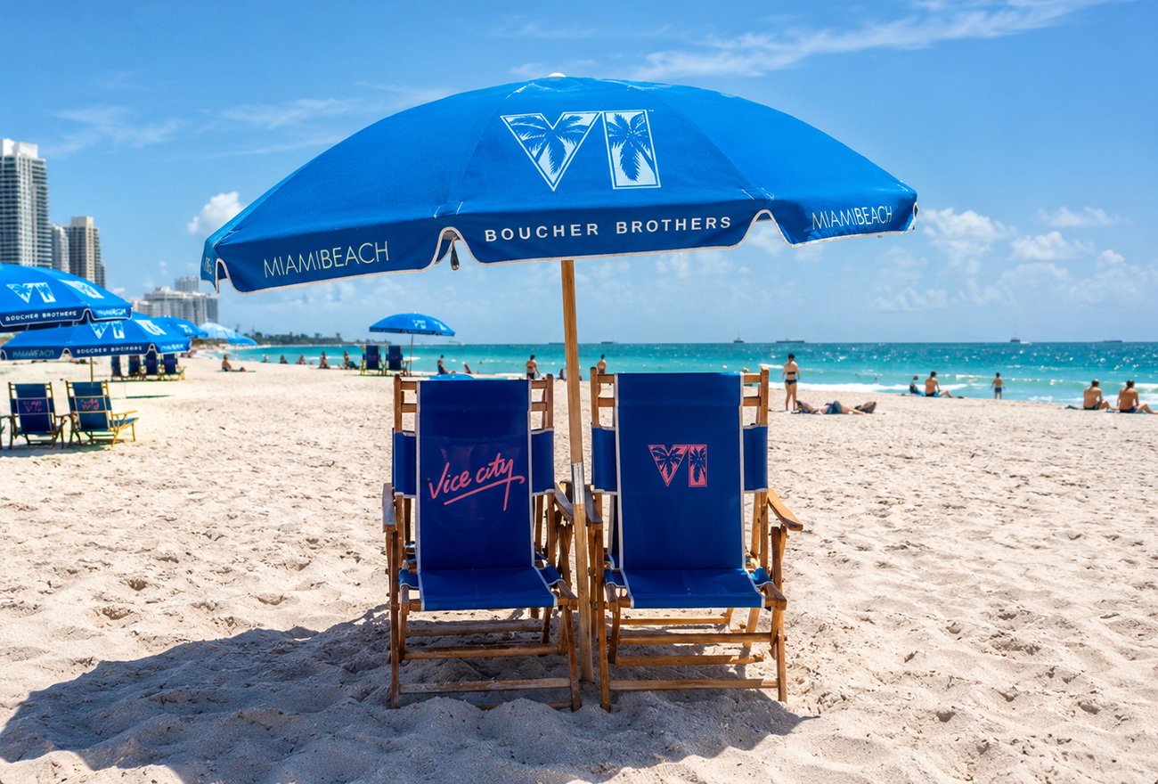 gta-vi-6-miami-beach-chairs-umbrellas-takeover-landmark-footprint-boucher-brothers-welcome-to-vice-city-october-2026