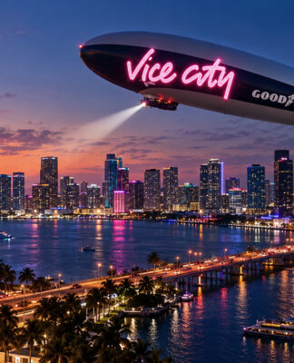 Full Timeline: Every Move Rockstar Games Made To Market GTA VI gta-vi-miami-blimp-airship-dirigible-zeppelin-aerial-billboard-flying-in-the-sky-florida-grand-theft-auto-rockstar-games-take-two-november-2026